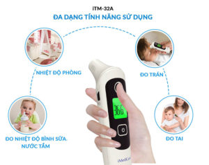 Nhiệt kế điện tử hồng ngoại cao cấp iMediCare iTM 32A